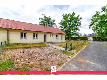 maison à rénover de plain pied avec 4 chambres terrain de 1110 m²