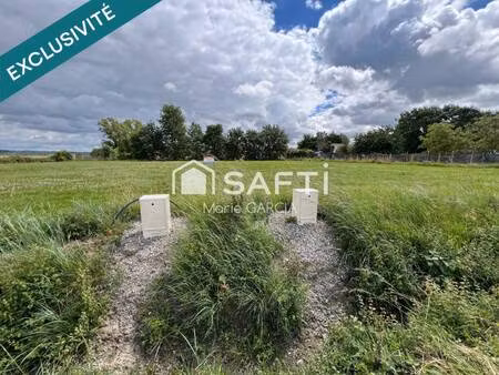 terrain constructible viabilisé à vendre