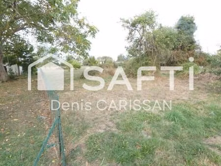 terrain constructible viabilisé à vendre