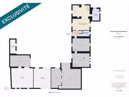 immeuble de rapport 715m² de plancher