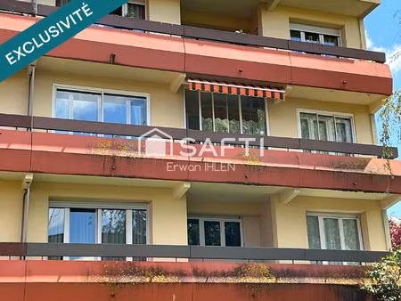 appartement 96 m2  4 pièces  3 chambres balcon terrasse