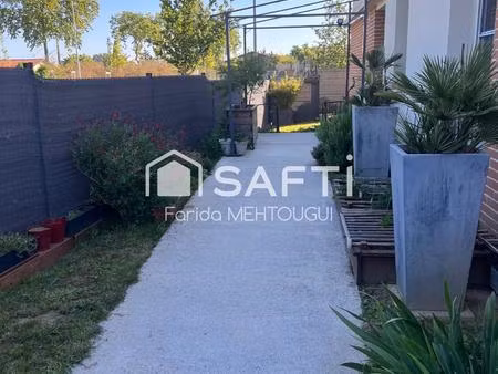 exclusivité – t4 récent avec jardin privatif de 96 m²