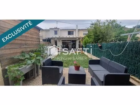 maison r+1 - 3 chambres - pièce de vie et garage