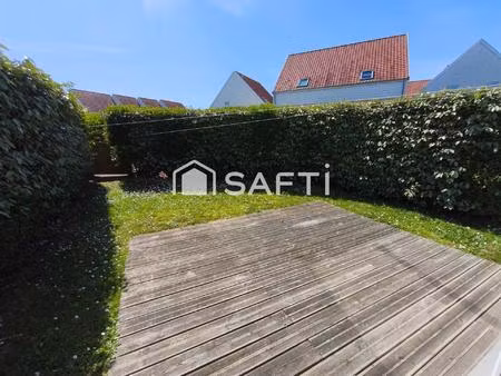 maison semi mitoyenne 3 chambres jardin parking
