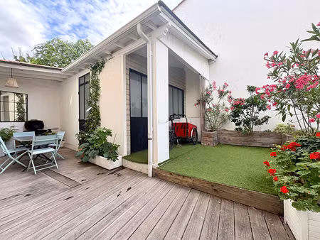 bordeaux bastide - maison familiale de charme - 141 m² - 4 chambres - garage - jardin