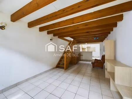 maisonnette au coeur de laleu de type 2 en duplex