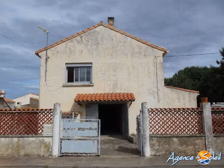 achat maison 3 pièces 60m² port la nouvelle 11210