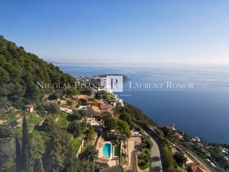 villa contemporaine roquebrune cap martin  vue mer panoramique
