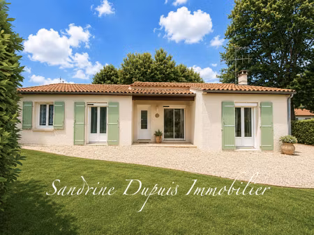 vie de plain-pied – 110 m² – 4 chambres – jardin sans vis-à-vis – chermignac