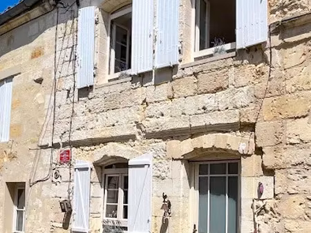 vente maison 3 pièces 67.75 m² à bourg sur gironde (33710)  129 000 €