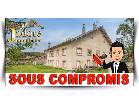 vente maison 12 pièces 252 m² à granges-aumontzey (88640)  174 000 €