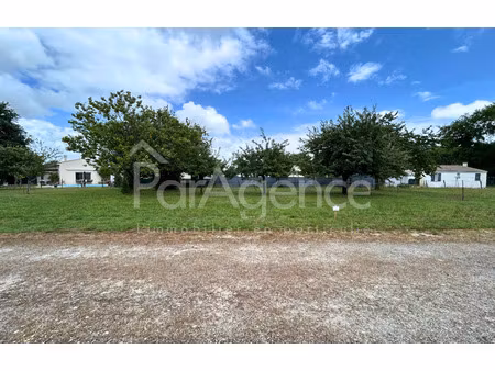 achat terrain 628m² st augustin 17570