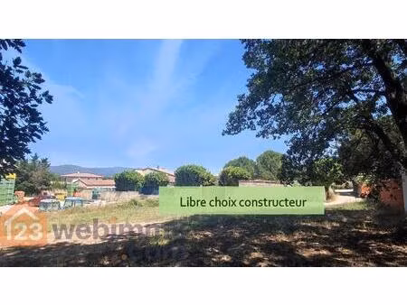vente terrain 723 m² charleval (13350)