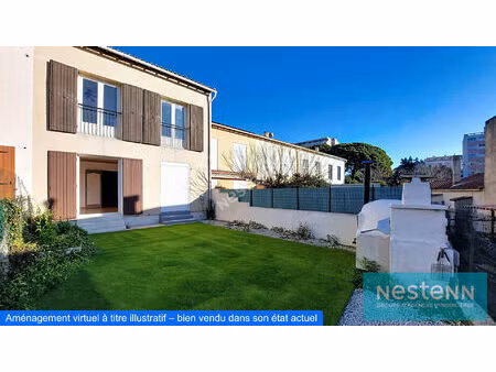 maison istres 81m²  3 pièce(s)  2 chambres  proche centre ville  jardin et 2 stationnement