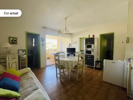 vente appartement 3 pièces 32 m² valras-plage (34350)