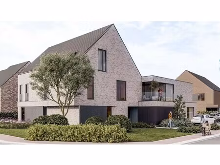 gelijkvloers appartement met 2 slaapkamers en tuin. (a01)
