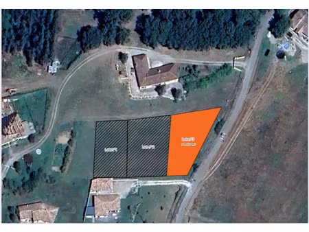 vente terrain 846 m² lagraulet-saint-nicolas (31480)