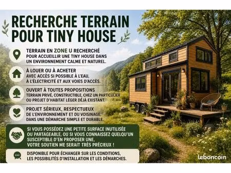 recherche petit terrain morbihan