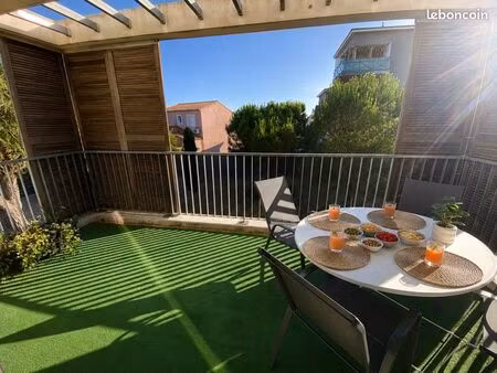?️ agde — les cayrets | t2 44m² | terrasse | parking | clé en main