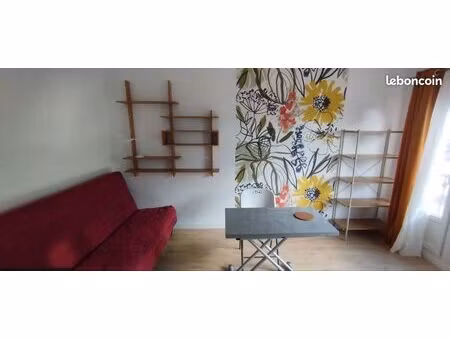 beau t1 meuble bien situé  rue basse