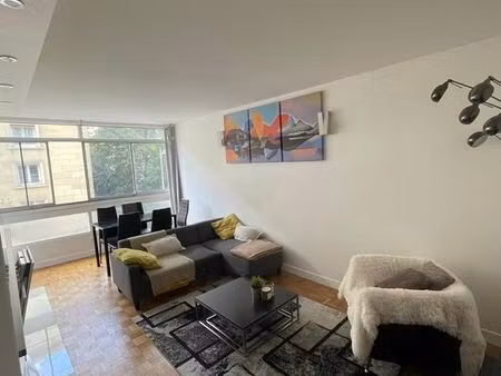 paris 15 – 3 pièces meublé 54m² – desnouettes - métro lourmel à 150m - disponible 5 juille