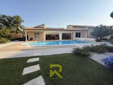 le grau d'agde  villa plain-pied avec piscine proche plages