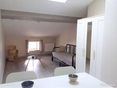 studio meublé 23m² métro valmy