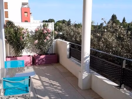 montpellier loue t2 meublé à l'année quartier ovalie