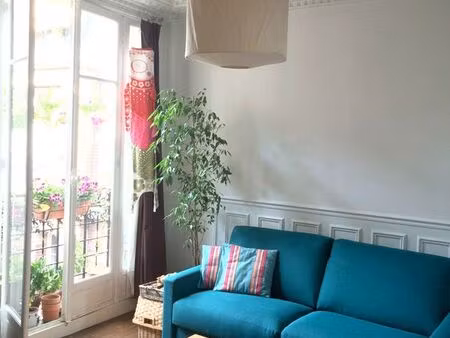 batignolles 2 pièces 40 m² paris 17e