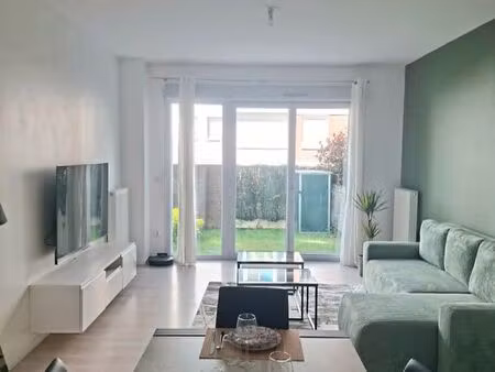 appartement duplex meublé 75 m² avec jardin et parking – lille sud