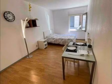 ◊ studio meublé 24m2 / métro gare de vaise / tous compris electrique  eau froide et chaude
