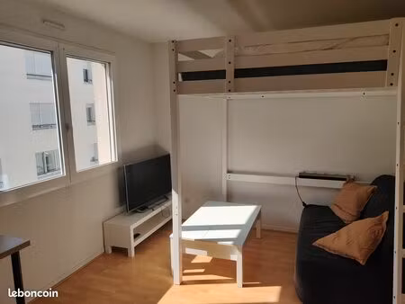 studio meublé de 22m² dans résidence étudiante sécurisée