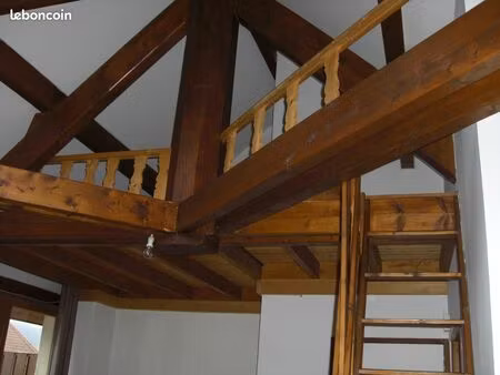 duplex mansardé quartier les fins annecy style chalet montagne