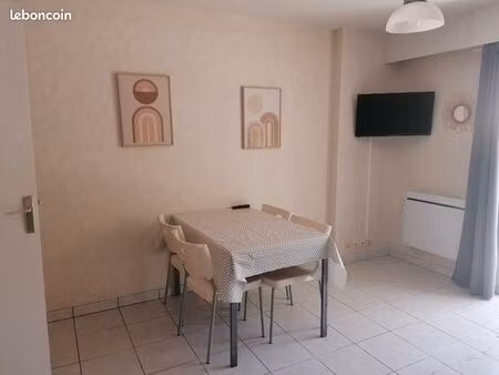 pour étudiant-et  studio très calme  parking privé  80m mer