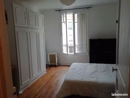 f2 meublé - paris 20 ème