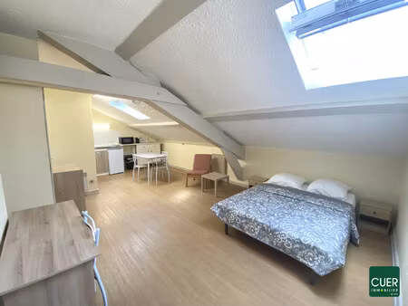 studio meublé rénové - valence