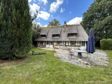 chaumière avec terrain de 3800m2