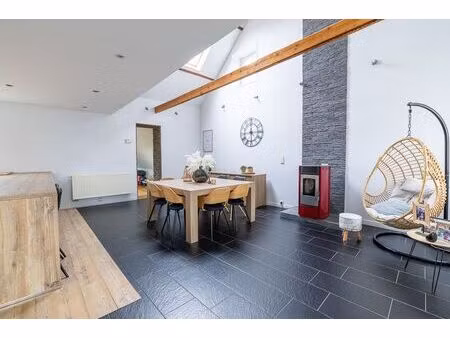 duplex à vendre avec terrasse et 2 chambres   herseaux (vbe33655)
