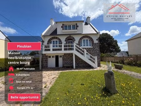 pleubian  une vraie maison familiale à deux pas du bourg
