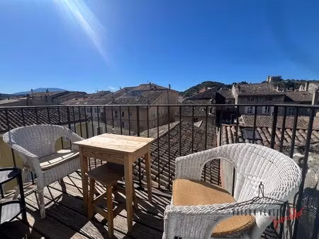appartement t3 avec terrasse hyper centre vaison