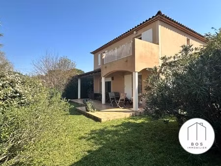 maison avec jardin dans résidence sécurisée avec piscine