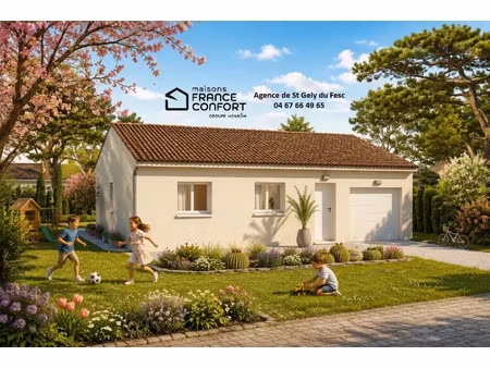 vente maison neuve 3 pièces 70 m² à valflaunès (34270)  280 000 €