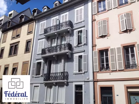 strasbourg - gare appartement 2 pièces de caractère 54m2.