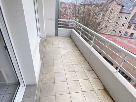 strasbourg neudorf - 2 pièces 46 m2 balcon - parking