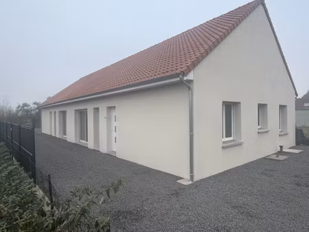 maison neuve semi mitoyenne - 2 chambres - parking - wanquetin