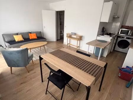location appartement 1 pièce meublé 27m² la madeleine 59110