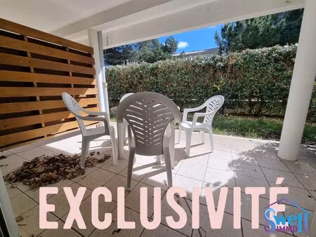 plage t2 pmr 35m² terrasse 2 piscines chauffées