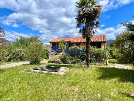maison 4 chambres avec grand garage sur 1696 m² de parcelle
