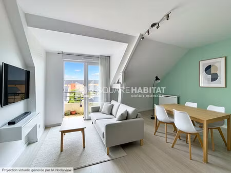 appartement bain de bretagne 3 pièce(s) 44.79 m2