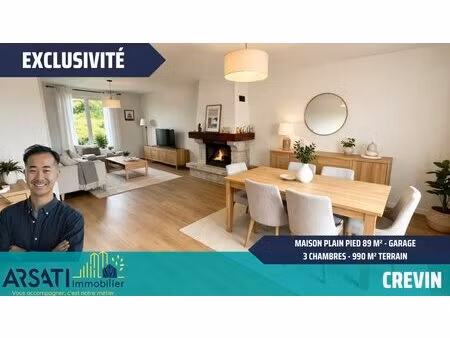 ? exclusivité – maison plain-pied avec terrain constructib